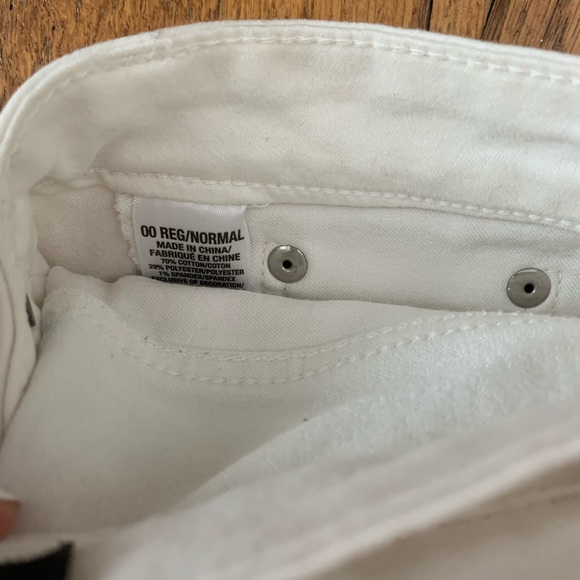 White High Rise Jeggings - Picture 3 of 4